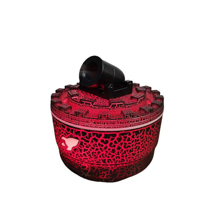 Difusor de aromas CloudShot™ con diseño moderno y niebla aromática.